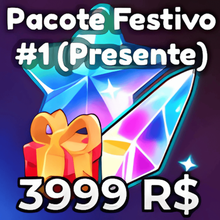 Imagem da oferta Pacote Festivo #1 (3999 Robux)