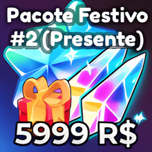 Imagem da oferta Pacote Festivo #2 (5999 Robux)