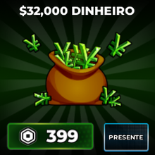 Imagem da oferta 32000 Dinheiro (399 Robux)